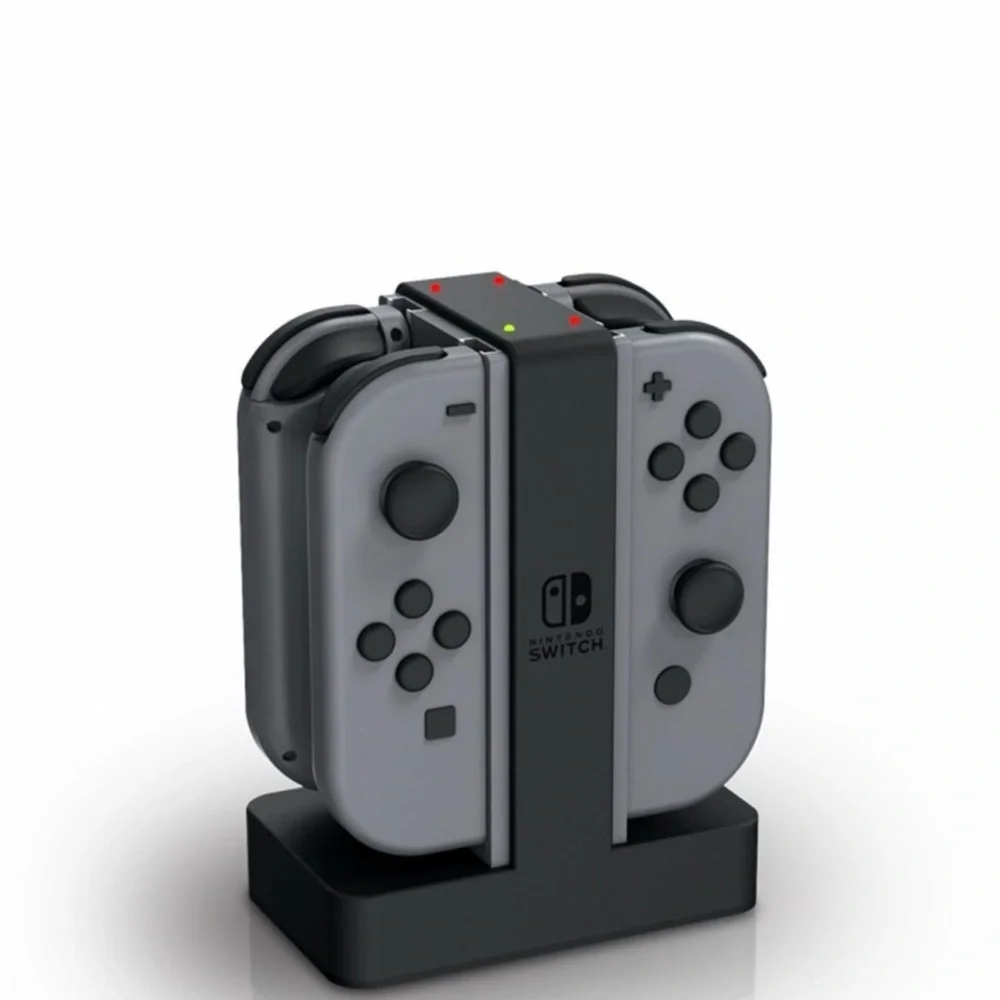 PowerA Joy-Con Charging Dock for Nintendo Switch - 4 Controller - Black